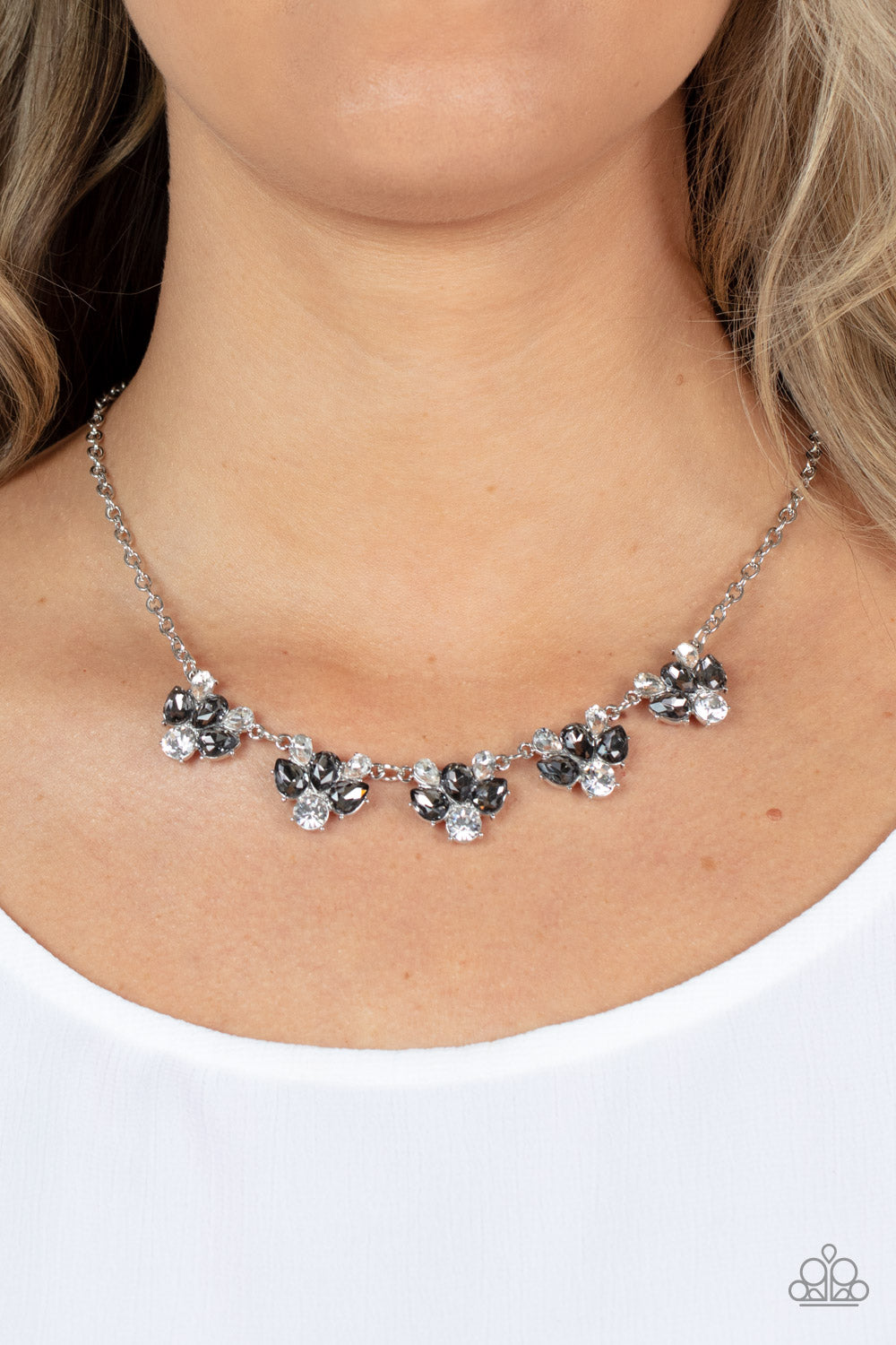 Envious Elegance - Silver Necklace - Paparazzi Accessories