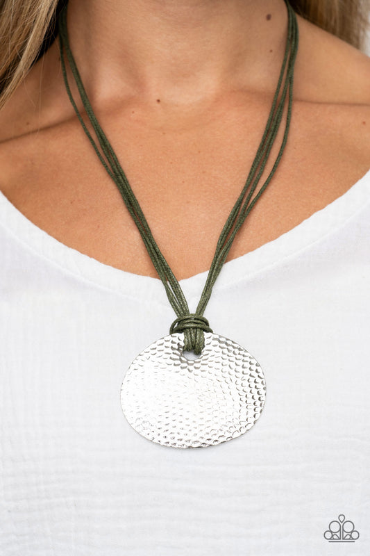 Rural Reflex - Green Necklace - Paparazzi Accessories