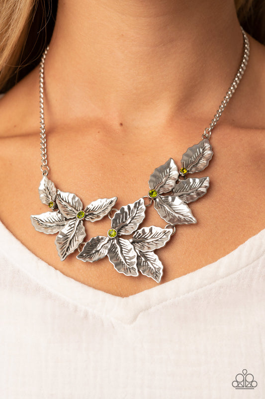 Holly Heiress - Green Necklace - Paparazzi Accessories