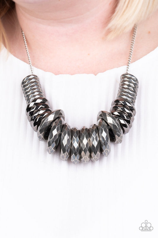 Haute Hardware - Silver- Paparazzi Accessories