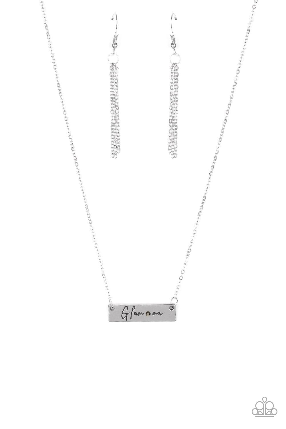 The GLAM-Ma - Silver - Paparazzi Accessories