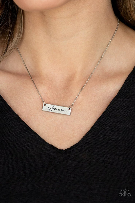 The GLAM-Ma - Silver - Paparazzi Accessories