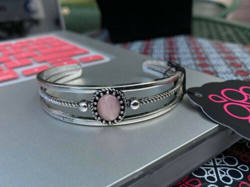 Top of the Pop Charts - Pink/Silver Bracelet - Paparazzi Accessories